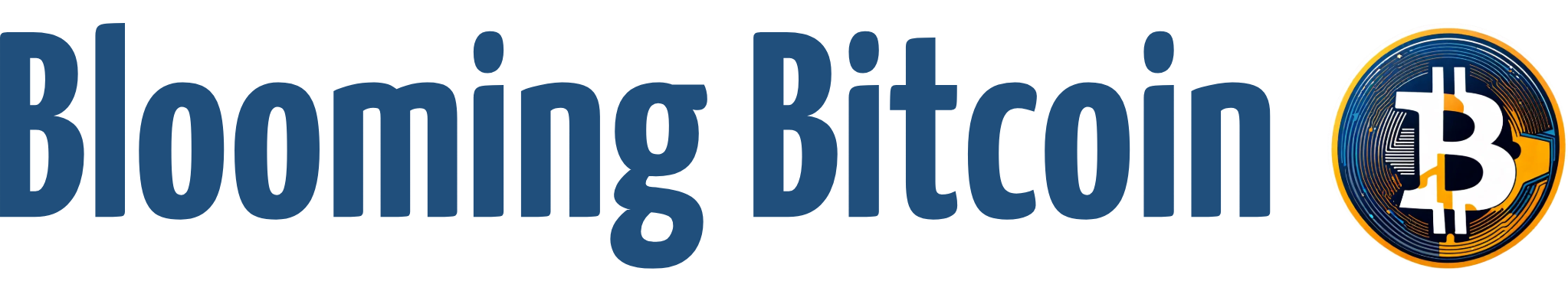 Blooming Bitcoin Logo